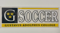 DECAL MOM/DAD/ALUMNI/GRANDMA/GRANDPA/SPORTS/ACTIVITIES GUSTAVUS ADOLPHUS COLLEGE