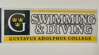 DECAL MOM/DAD/ALUMNI/GRANDMA/GRANDPA/SPORTS/ACTIVITIES GUSTAVUS ADOLPHUS COLLEGE