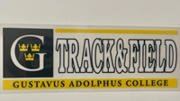 DECAL MOM/DAD/ALUMNI/GRANDMA/GRANDPA/SPORTS/ACTIVITIES GUSTAVUS ADOLPHUS COLLEGE