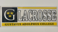 DECAL MOM/DAD/ALUMNI/GRANDMA/GRANDPA/SPORTS/ACTIVITIES GUSTAVUS ADOLPHUS COLLEGE