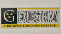 DECAL MOM/DAD/ALUMNI/GRANDMA/GRANDPA/SPORTS/ACTIVITIES GUSTAVUS ADOLPHUS COLLEGE