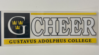 DECAL MOM/DAD/ALUMNI/GRANDMA/GRANDPA/SPORTS/ACTIVITIES GUSTAVUS ADOLPHUS COLLEGE