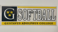 DECAL MOM/DAD/ALUMNI/GRANDMA/GRANDPA/SPORTS/ACTIVITIES GUSTAVUS ADOLPHUS COLLEGE