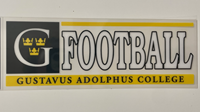 DECAL MOM/DAD/ALUMNI/GRANDMA/GRANDPA/SPORTS/ACTIVITIES GUSTAVUS ADOLPHUS COLLEGE