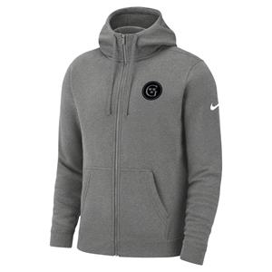 Full Zip Hood Nike Gustavus G  Circle Dark Heather