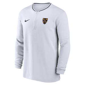 Half Zip Nike Sideline Gustavus Shield White Or Black