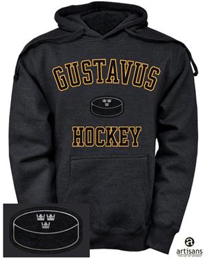 Hood Artisans Gustavus Hockey Puck Leather Black