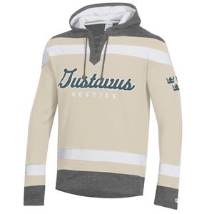 Hood Champion Gustavus Hockey Superfan Cream