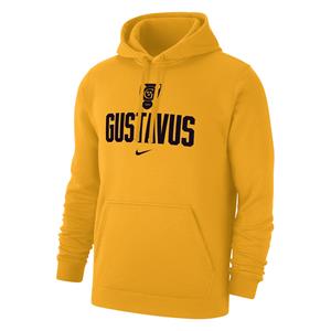 Hood Nike Club Fleece Shield Gustavus Gold