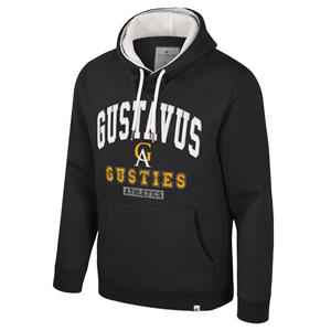 Hood Colosseum Gustavus GA Gusties Athletics Waffle Applique Black