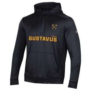 Hood Half Zip Under Armour Gustavus G Crowns Golden Gusties Black