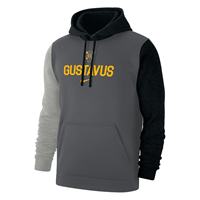 Hood Nike Sideline Gustavus Shield Black / Gray