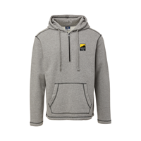 Hood Quarter Zip MV Gustavus Adolphus Gray