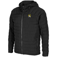 Jacket Hood Colosseum Puffer GA Black