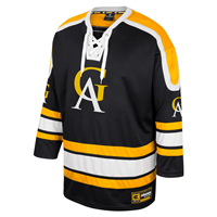 Jersey Hockey Gustavus GA Black / Gold / White