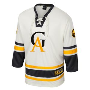 Jersey Hockey Gustavus GA Gus Cream