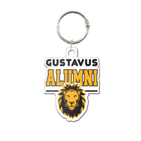 Keychain Gustavus Gus Alumni/Dad/Mom