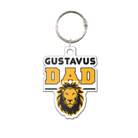 KEYCHAIN GUSTAVUS GUS ALUMNI/DAD/MOM