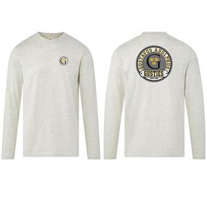 Long Sleeve T-Shirt MV Sport Gustavus Adolphus Circle G Oatmeal
