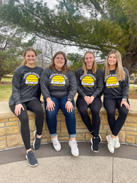 Long Sleeve Blue 84 T-Shirt Life Is Good Gustavus Adolphus Sunrise