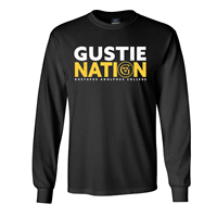  Long Sleeve T-Shirt MV Gustie Nation Circle G Black