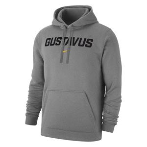 Hood Nike Club Fleece Gustavus Pink Or Grey