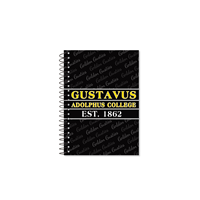 Notebook Gustavus Adolphus College Blk 7X5