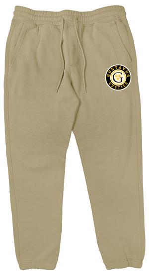 Pant Blue 84 Sanded Fleec Relaxed Jogger Gustavus Gusties G Crowns Khaki