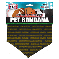 Pet Bandana All Star Dogs Golden Gusties Black And Gold