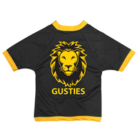 Pet Jersey All Star Dogs Gusties Black And Gold With Gus