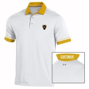 Polo Under Armour Gameday Gustavus Gusties White