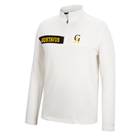 Quarter Zip Colosseum Gustavus GA White