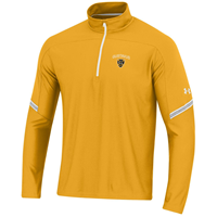 Quarter Zip Under Armour Gustavus Shield Mesh Gold