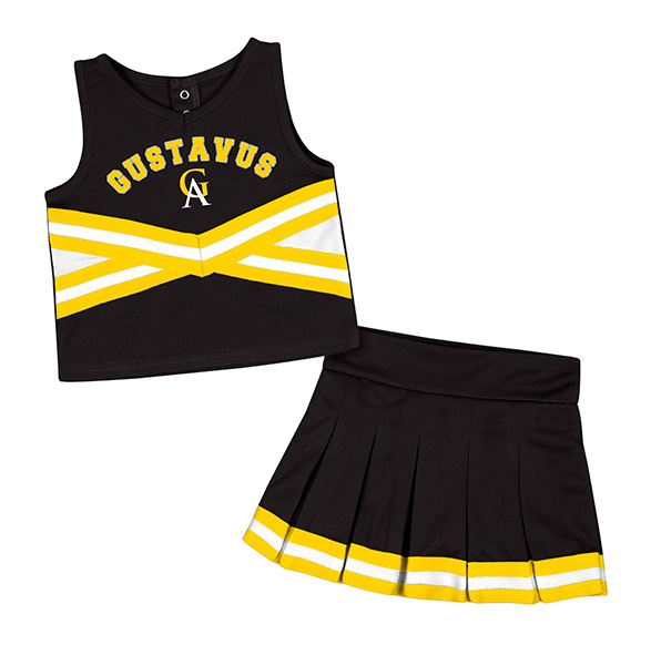 Toddler Dress Colosseum Gustavus Cheerleader Black (SKU 1196698239)