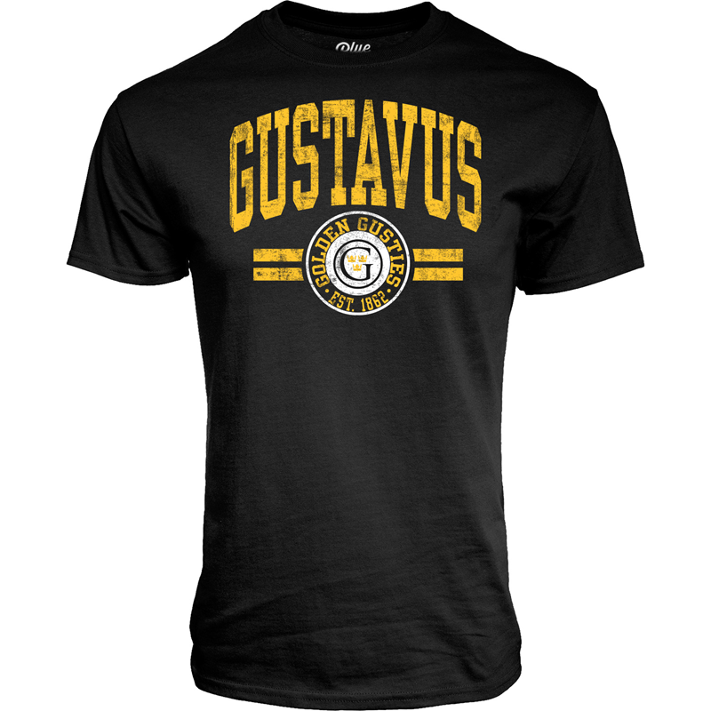 T-Shirt Blue 84 Gustavus Golden Gusties 
