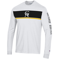 Long Sleeve Champion Gustavus Gustie Down Sleeve White