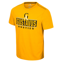 T-Shirt Colosseum GA Gustavus Gusties Back Gold