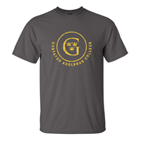 T-Shirt MV Sport Gustavus Adolphus College Circle G Graphite