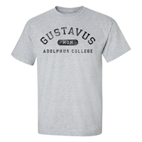 T-Shirt MV Gustavus Adolphus College Mom Gray