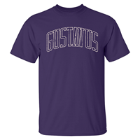 T-Shirt MV Sport Gustavus Outline Purple