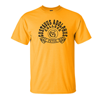 T-Shirt MV Sport Gustavus Adolphus College Circle G Gold