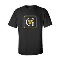  T-Shirt MV Sport Square G & Crowns Black