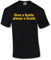 T-Shirt TRT Once A Gustie Always A Gustie Black