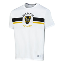 T-Shirt Under Armour Gustavus Gusties Shield White