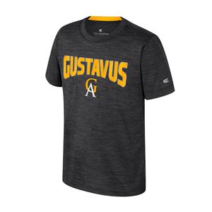 Toddler T-Shirt Colosseum Gustavus GA Gusties Black