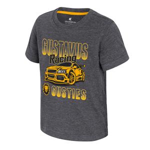 Toddler T-Shirt Colosseum Gustavus Racing Black