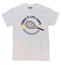 Tennis And Life Camp Tee White