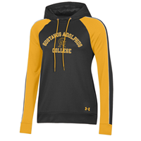 Women's Hood Under Amrour Smu Gustavus Adolphus College GA Black