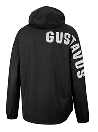 WINDBREAKER JACKET COLOSSEUM GA GUSTAVUS BLACK / GOLD