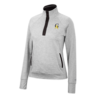 Women's Quarter Snap Colosseum GA Light Gray